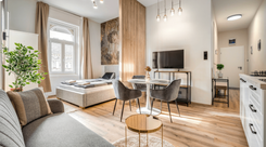 Teréz boulevard, 3 premium studio apartment