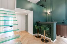 Andrássy Avenue, two gallery-style homes with private jacuzzis and a breathtaking view of St. Stephen’s Basilica.