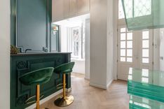 Andrássy Avenue, two gallery-style homes with private jacuzzis and a breathtaking view of St. Stephen’s Basilica.