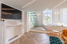 Andrássy Avenue, two gallery-style homes with private jacuzzis and a breathtaking view of St. Stephen’s Basilica.