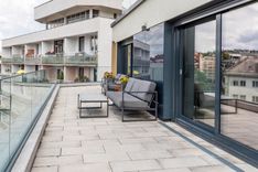 Kapás street, 3 bedroom luxury penthouse apartment with 78 m² terrace + parking