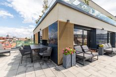 Kapás street, 3 bedroom luxury penthouse apartment with 78 m² terrace + parking
