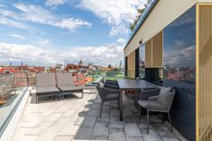 Kapás street, 3 bedroom luxury penthouse apartment with 78 m² terrace + parking